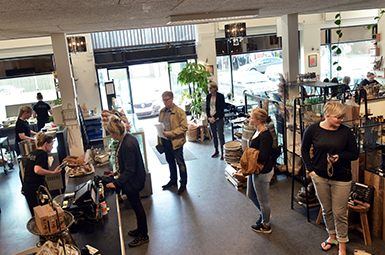 Auning Center Cafe Billede fra Auning Center
