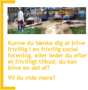 Link til kunne du tænke dig at blive frivillig? Link til: kunne du tænke dig at blive frivillig?